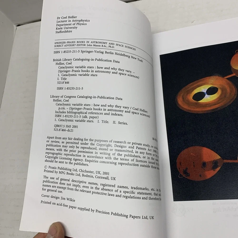 Cataclysmic Variable Stars How and why they vary Coel Hellier